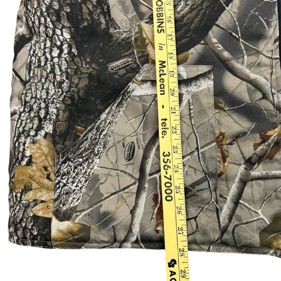 Bob Allen Reversible Camouflage Vest Mens 2XL Realtree Hardwoods Hunting - Picture 6 of 11